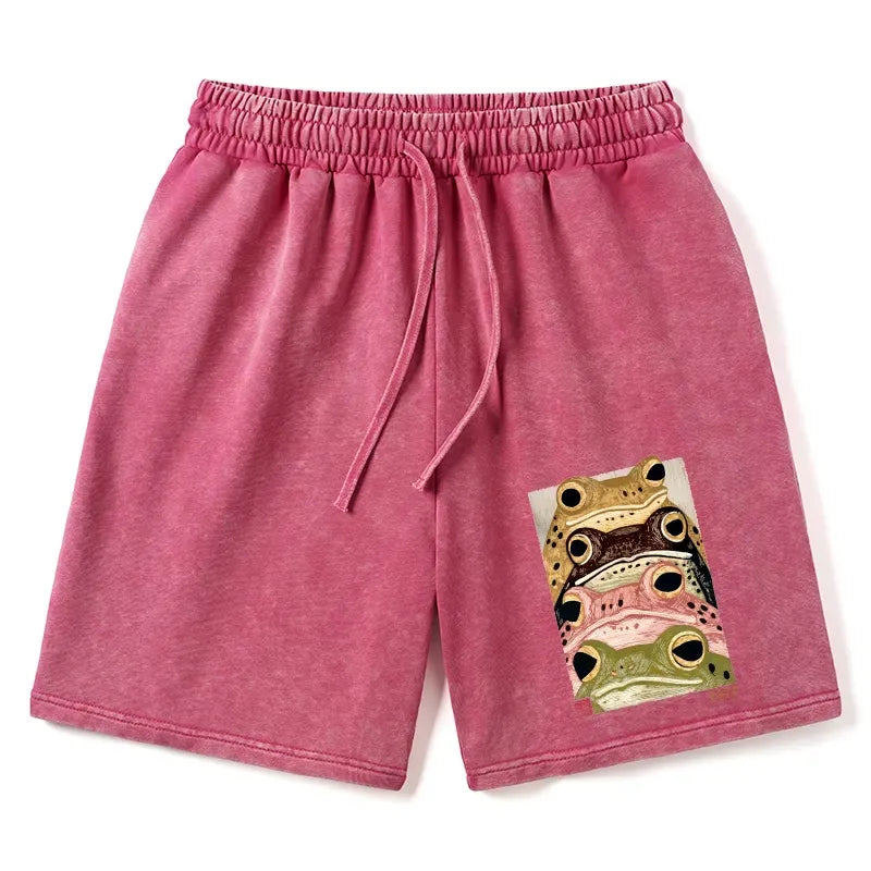Colorful Japanese Art Shorts Free Shipping