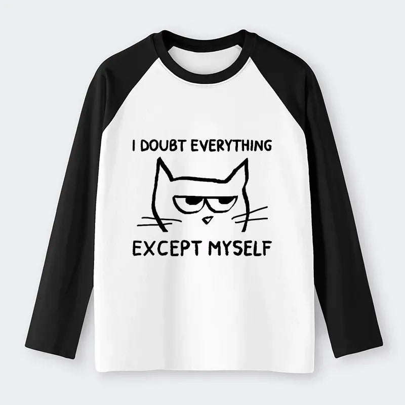 Trendy Japanese Raglan T-Shirt for Streetwear
