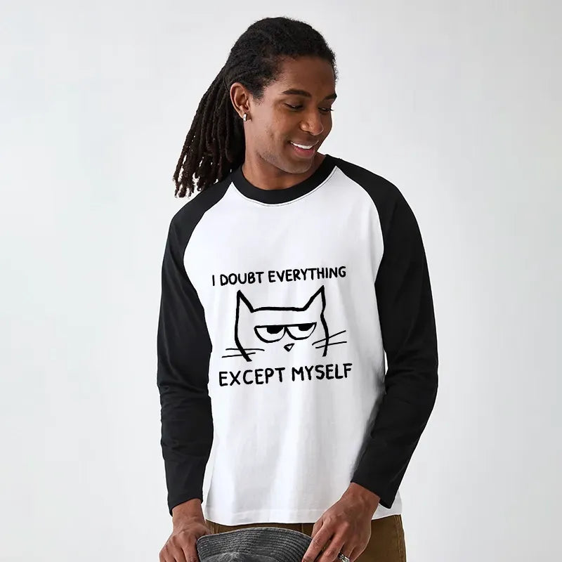 Unisex Cotton Long Sleeve T-Shirt for Everyday Wear