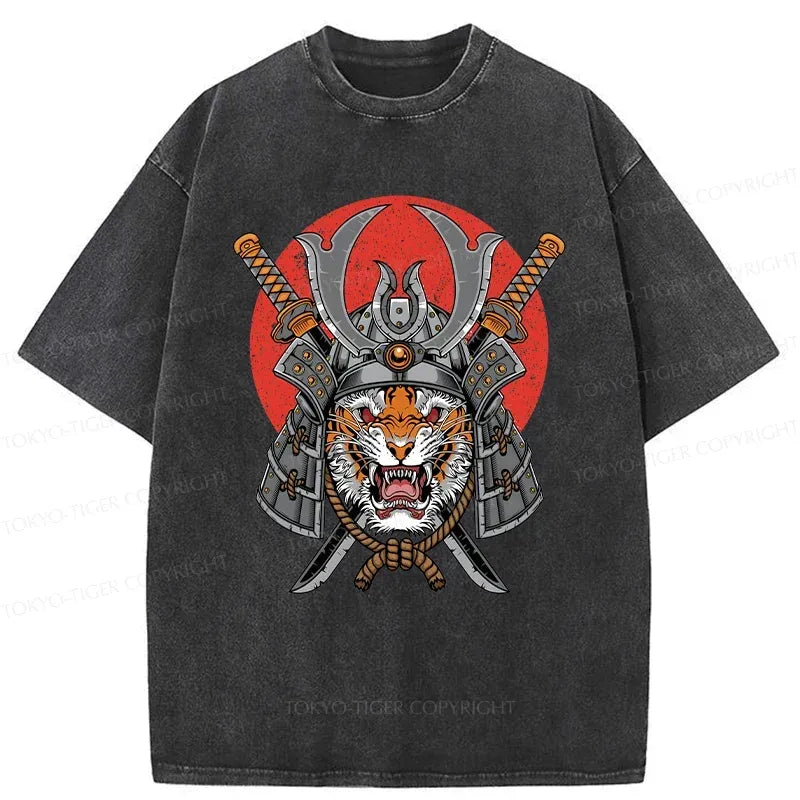 Kyoto-Lion Mighty Tiger General Washed T-Shirt