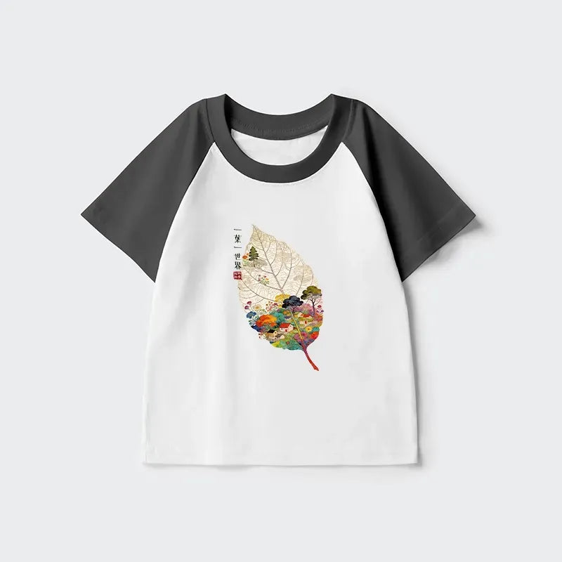 Comfortable Cotton Kids T-shirt for Vacation