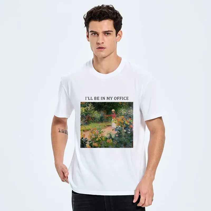Kyoto lion tee for planting enthusiasts