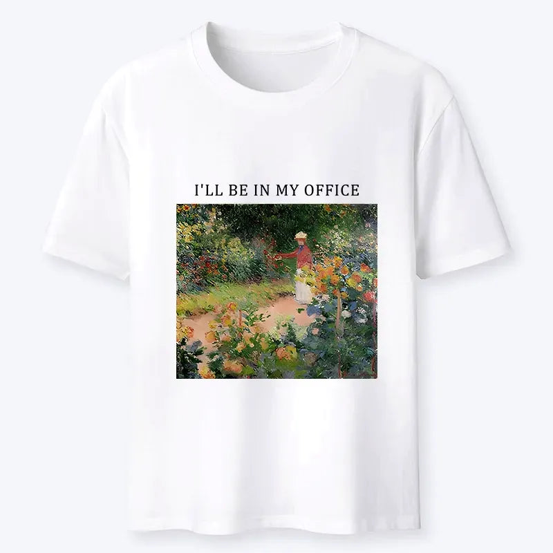 Kyoto lion tee for planting enthusiasts