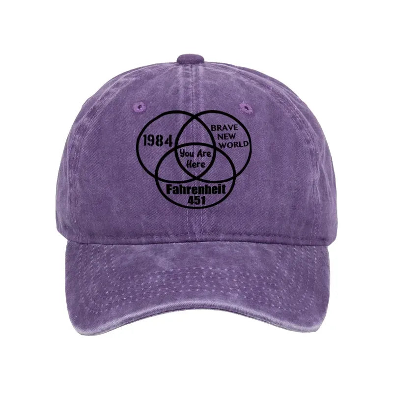 Unisex Adjustable Cotton Cap with Free Shipping