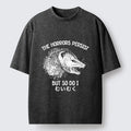 Kyoto Lion Raccoon Dark Humor Washed T-Shirt