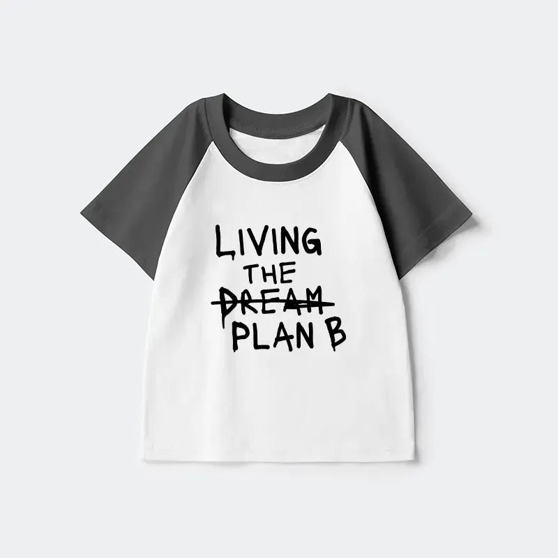 Japanese Kids Raglan T-shirt for Daily Wear