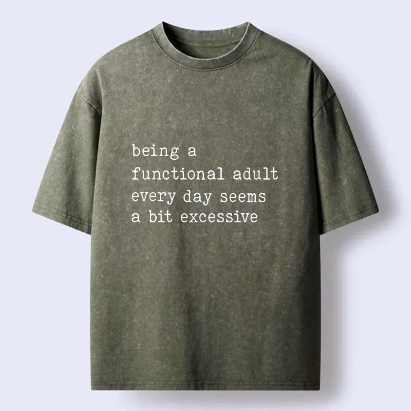 Japanese Vintage Unisex Cotton Tee for Casual