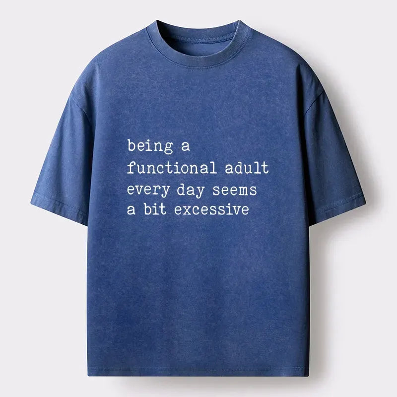 Japanese Vintage Unisex Cotton Tee for Casual