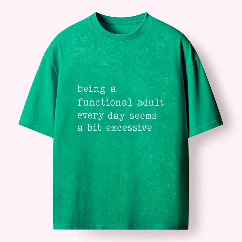 Japanese Vintage Unisex Cotton Tee for Casual