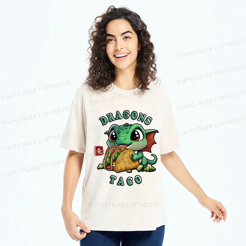 Vintage Kyoto Dragon T-Shirt Streetwear