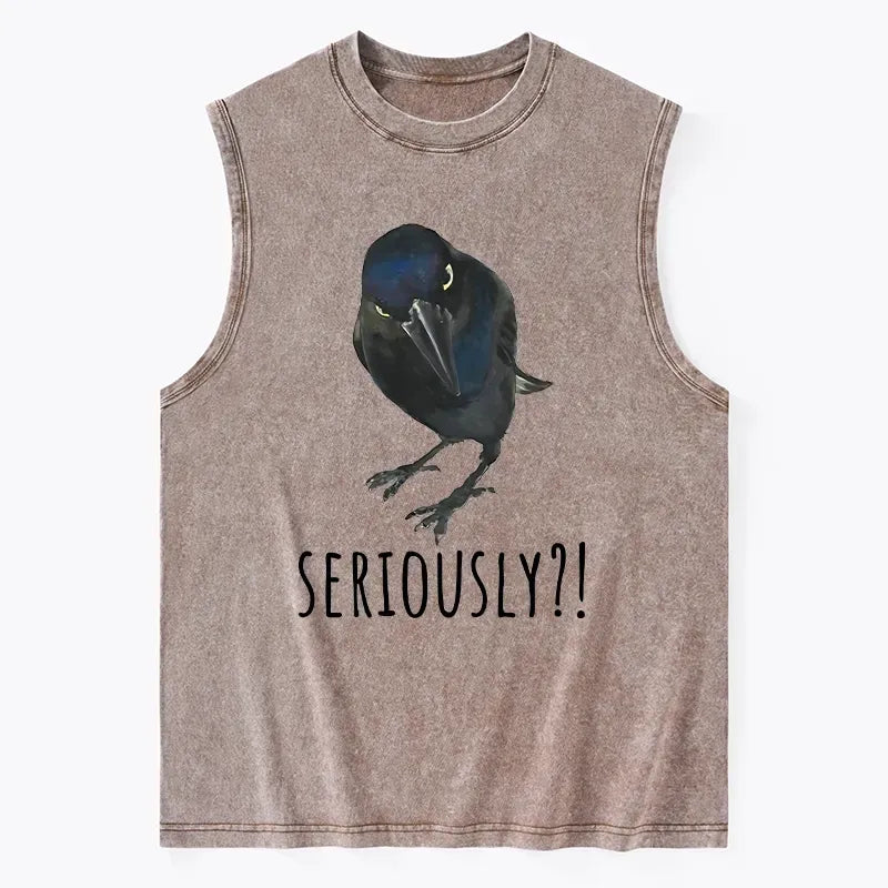 Japanese Washed Tank Top for Summer