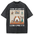 comfortable vintage japanese cat t shirt