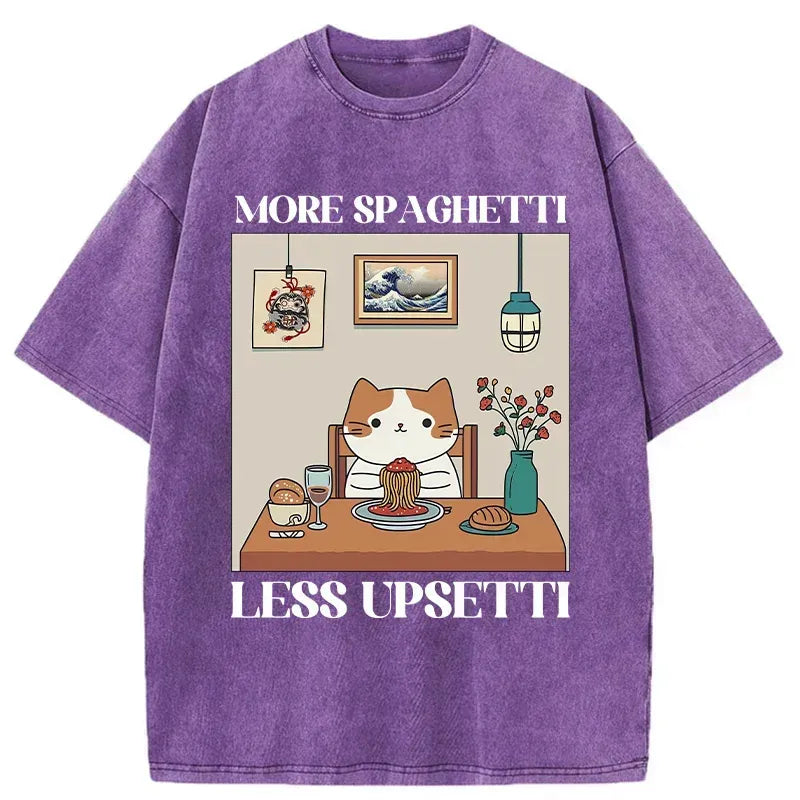 comfortable vintage japanese cat t shirt
