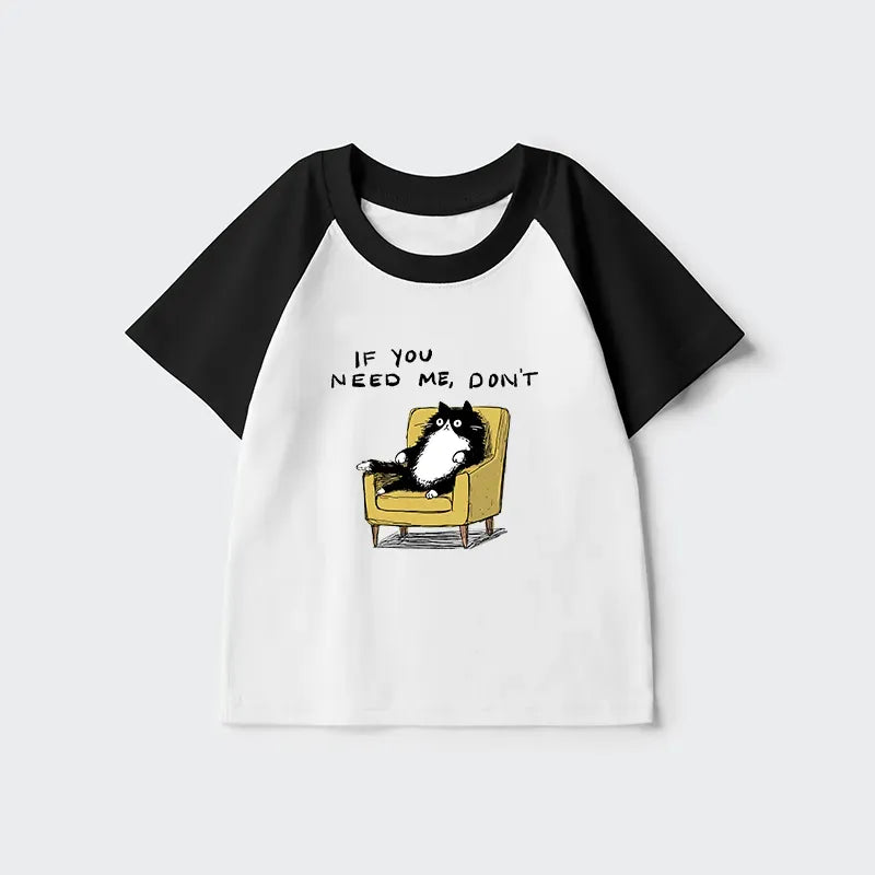 Vintage Japanese Cat Tee for Children