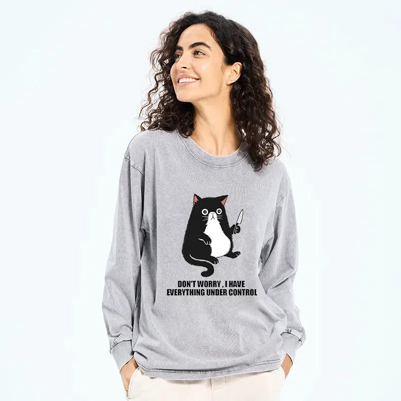 Japanese Cat Long Sleeve T-Shirt