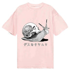 japanese kyoto lion death snail t-shirt
