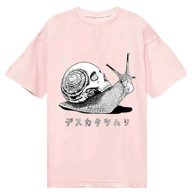 japanese kyoto lion death snail t-shirt