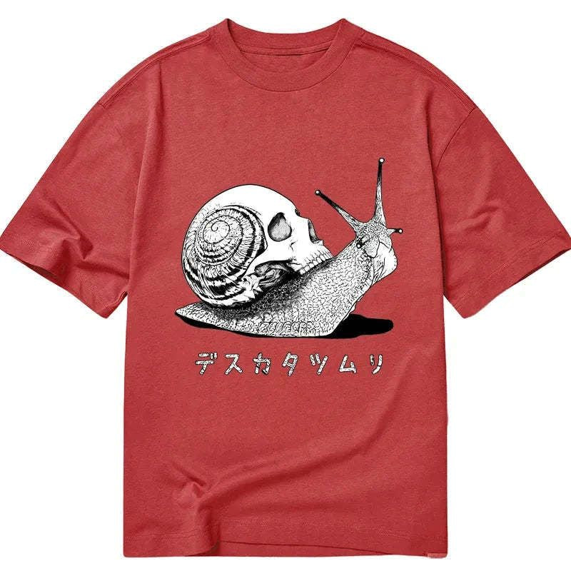 japanese kyoto lion death snail t-shirt
