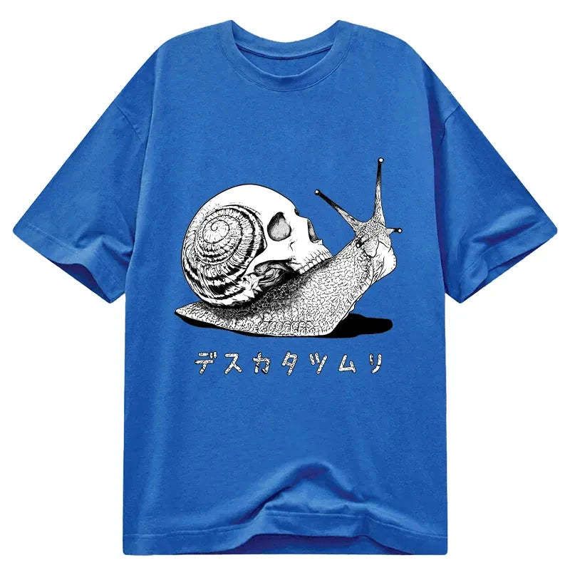 japanese kyoto lion death snail t-shirt