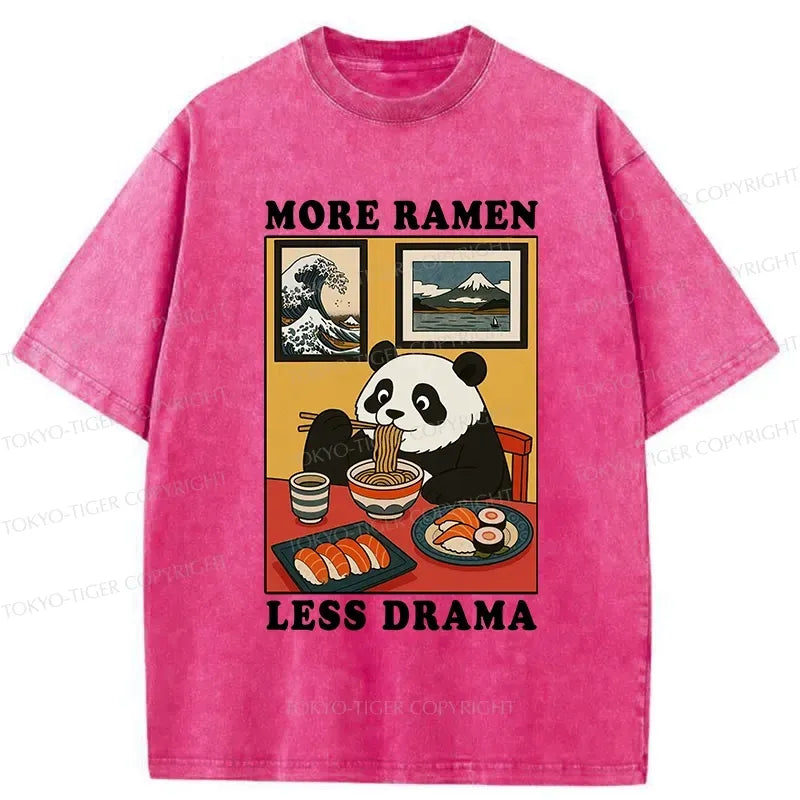 Unisex Panda Ramen T-Shirt Gift Idea