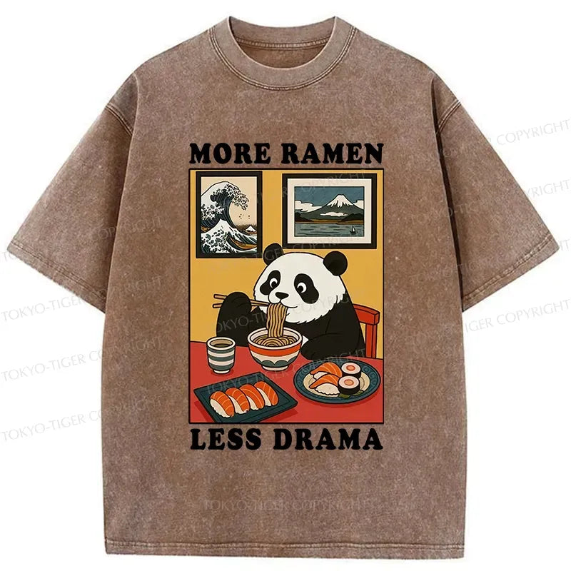 Unisex Panda Ramen T-Shirt Gift Idea
