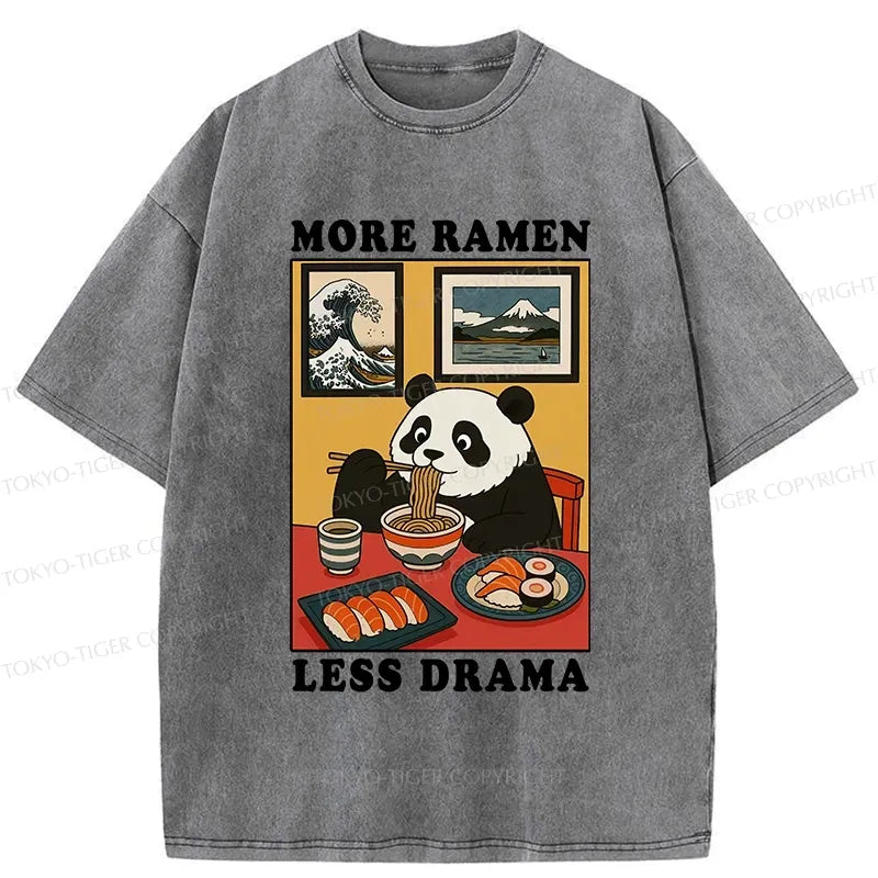 Unisex Panda Ramen T-Shirt Gift Idea