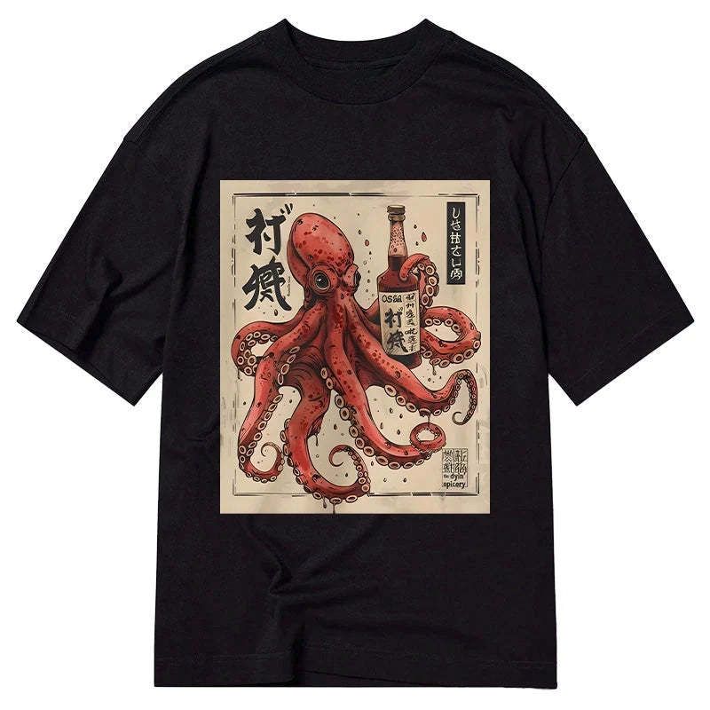 Kyoto-Lion Osaka Sak¨¦ Octopus Classic T-Shirt