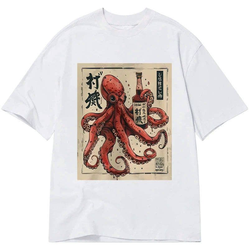 Kyoto-Lion Osaka Sak¨¦ Octopus Classic T-Shirt