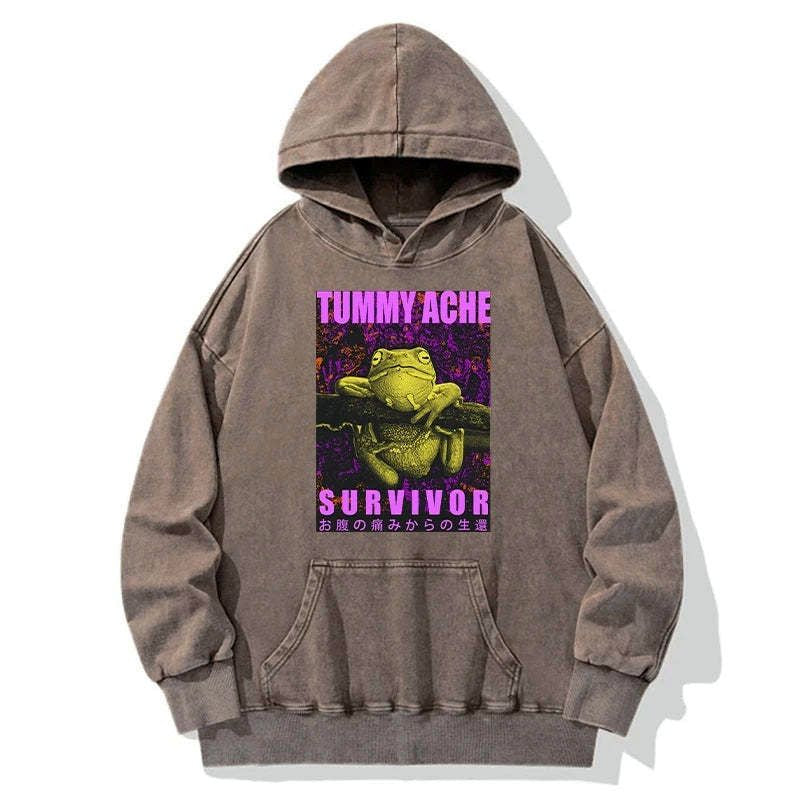 washed unisex hoodie for streetwear style