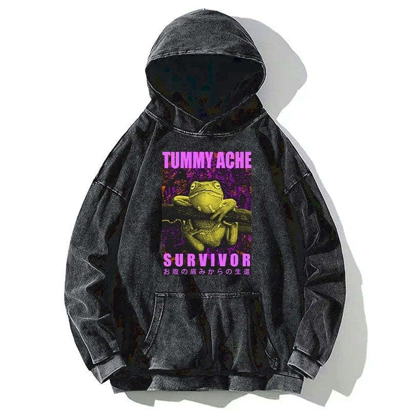 vintage frog sweatshirt for weekend travel