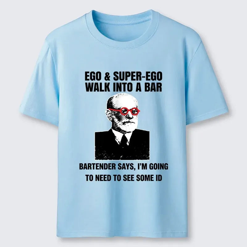 Kyoto-Lion Funny Psychology Bar Joke Classic T-Shirt