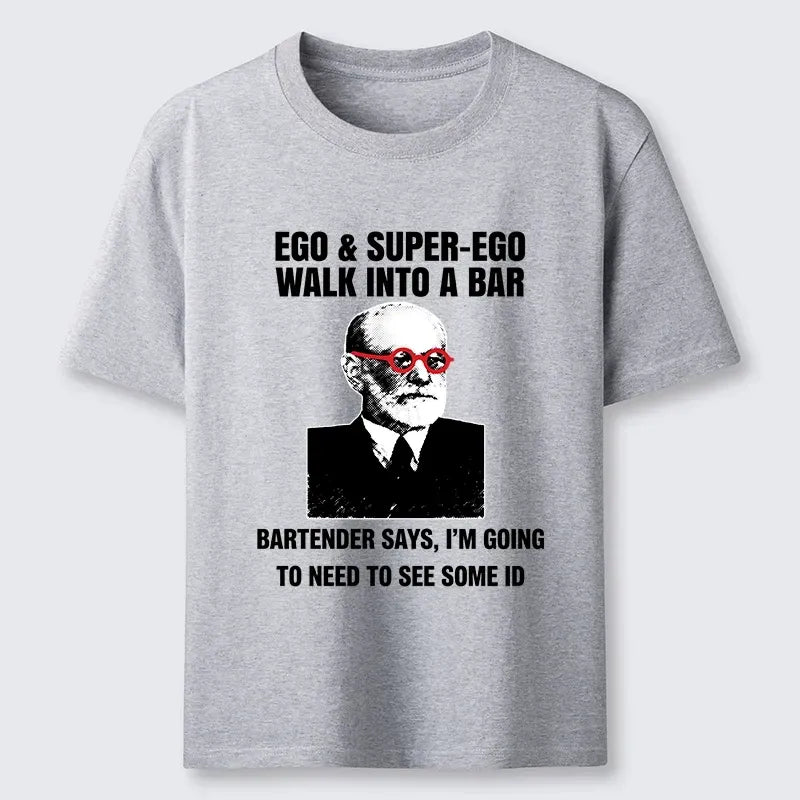 Kyoto-Lion Funny Psychology Bar Joke Classic T-Shirt