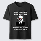 Kyoto-Lion Funny Psychology Bar Joke Classic T-Shirt