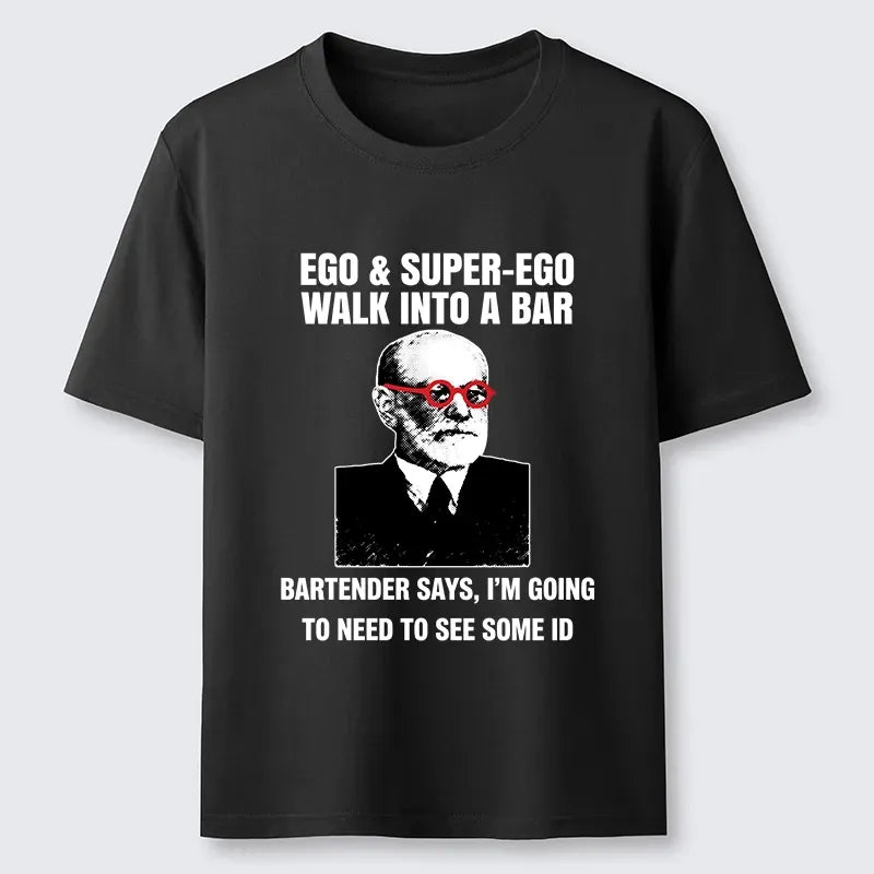 Kyoto-Lion Funny Psychology Bar Joke Classic T-Shirt
