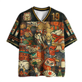 Traditional lion mesh jersey for daily wear