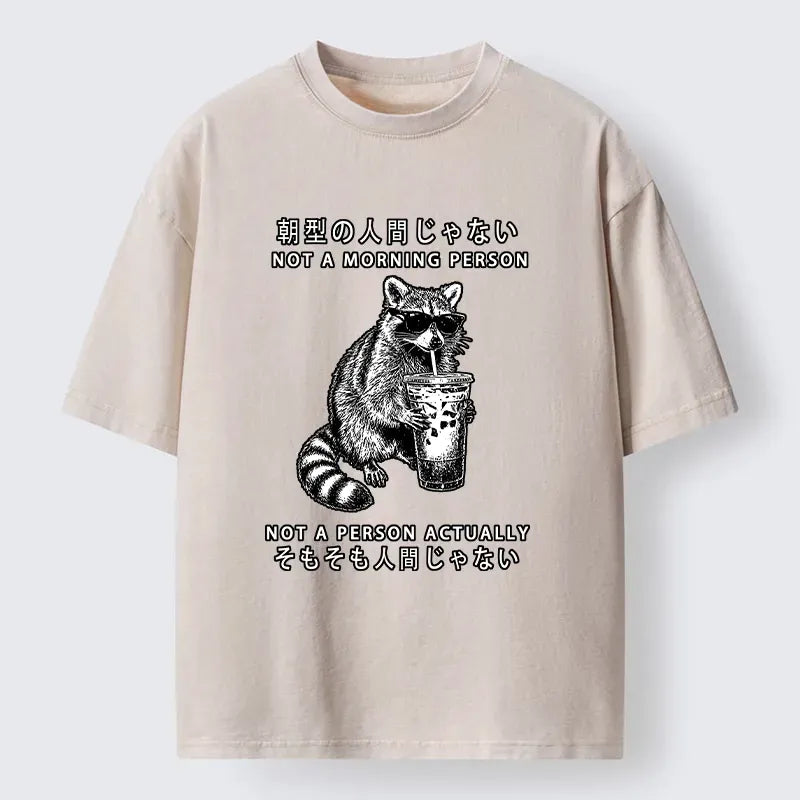 Japanese Vintage Raccoon Unisex T-Shirt Gift Idea