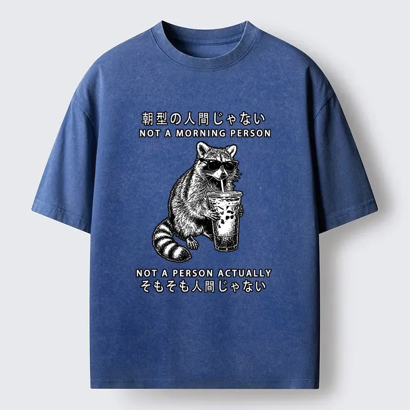 Japanese Vintage Raccoon Unisex T-Shirt Gift Idea
