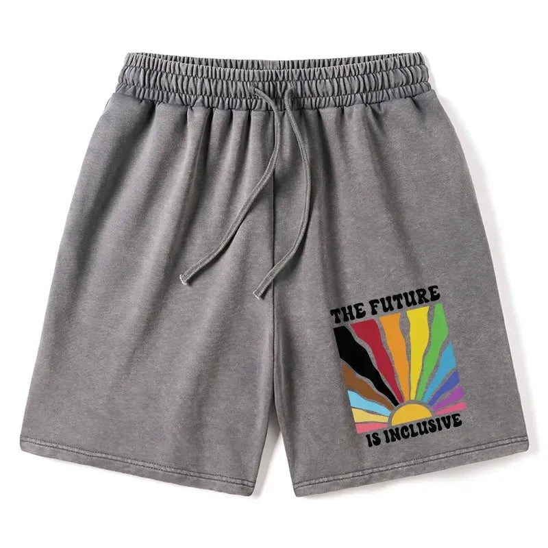 Kyoto-Lion Pride Future Is Inclusive Washed Shorts