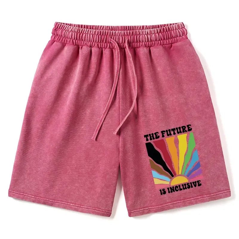 Kyoto-Lion Pride Future Is Inclusive Washed Shorts
