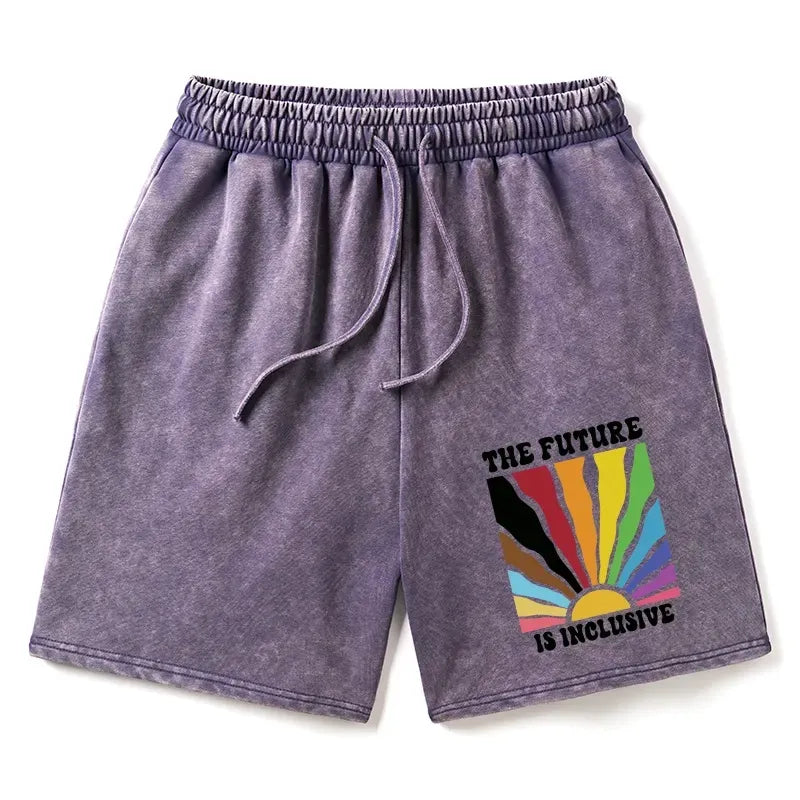Kyoto-Lion Pride Future Is Inclusive Washed Shorts
