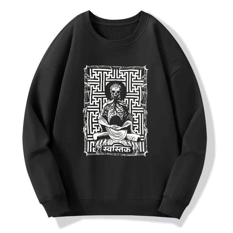 unisex Japanese streetwear sweatshirt