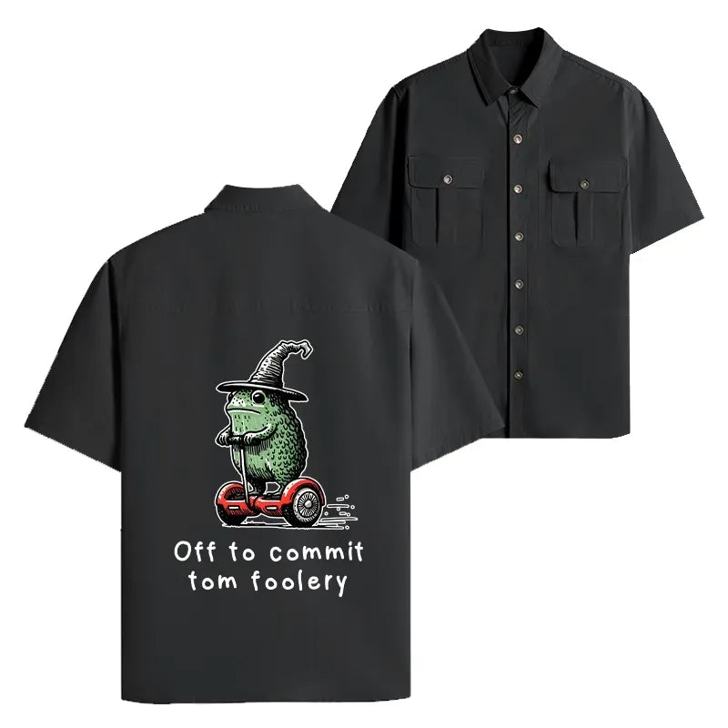 Unisex Kyoto Lion Work Shirt for Daily Wear