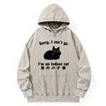 Kyoto-Lion Indoor Kitten Washed Hoodie
