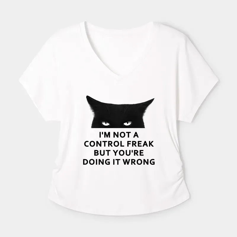 kyoto lion control freak tee for women