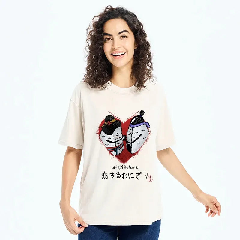 japanese onigiri t-shirt on sale