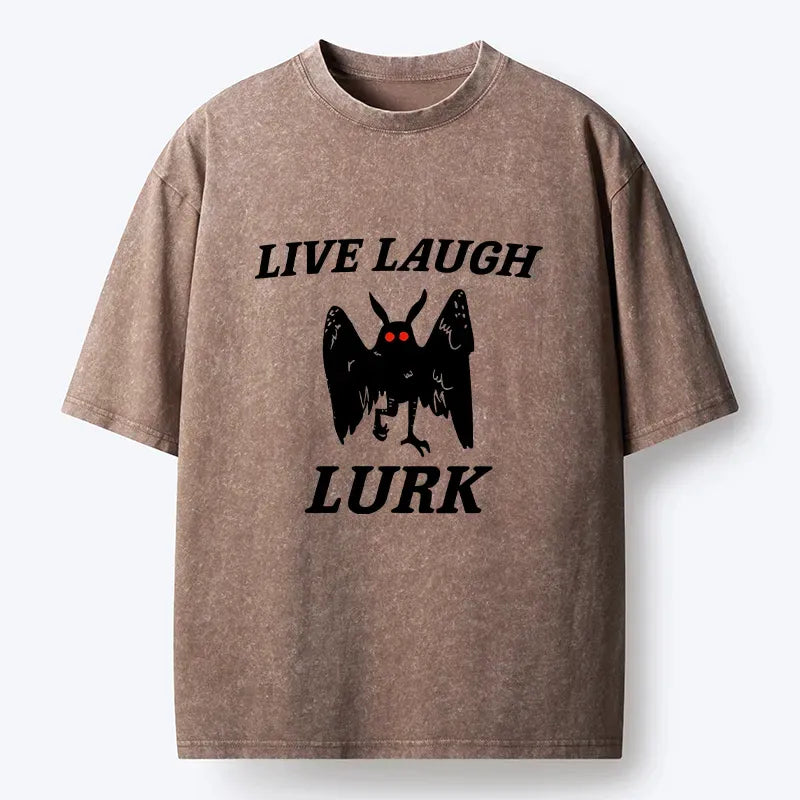 Kyoto-Lion A Day In The Life Of A Mothman Washed T-Shirt