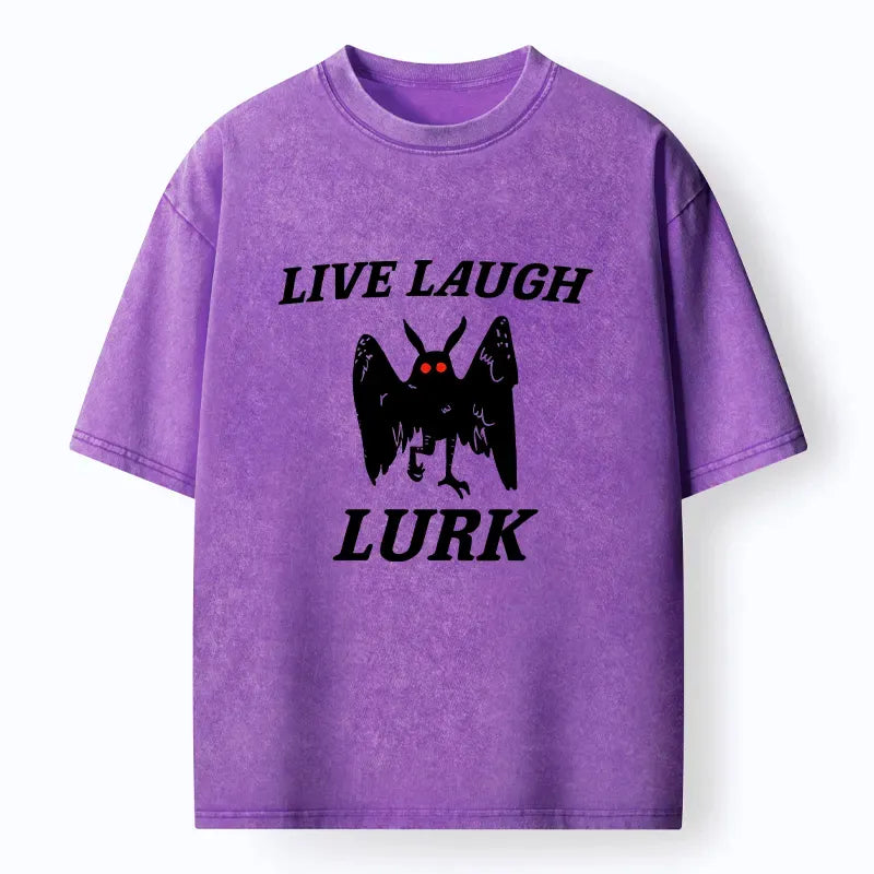 Kyoto-Lion A Day In The Life Of A Mothman Washed T-Shirt