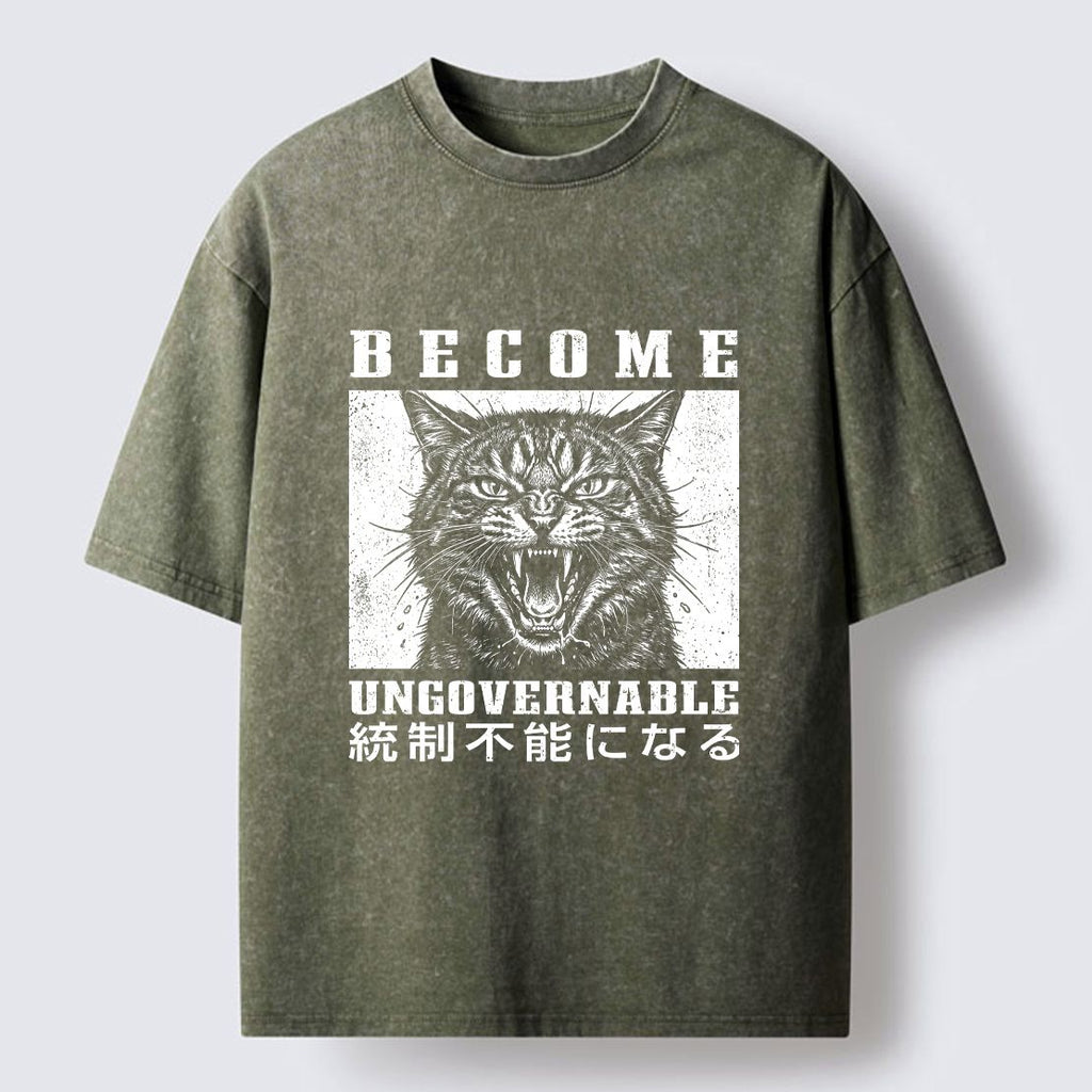 Unisex Cat T-Shirt Casual Summer Gift Idea