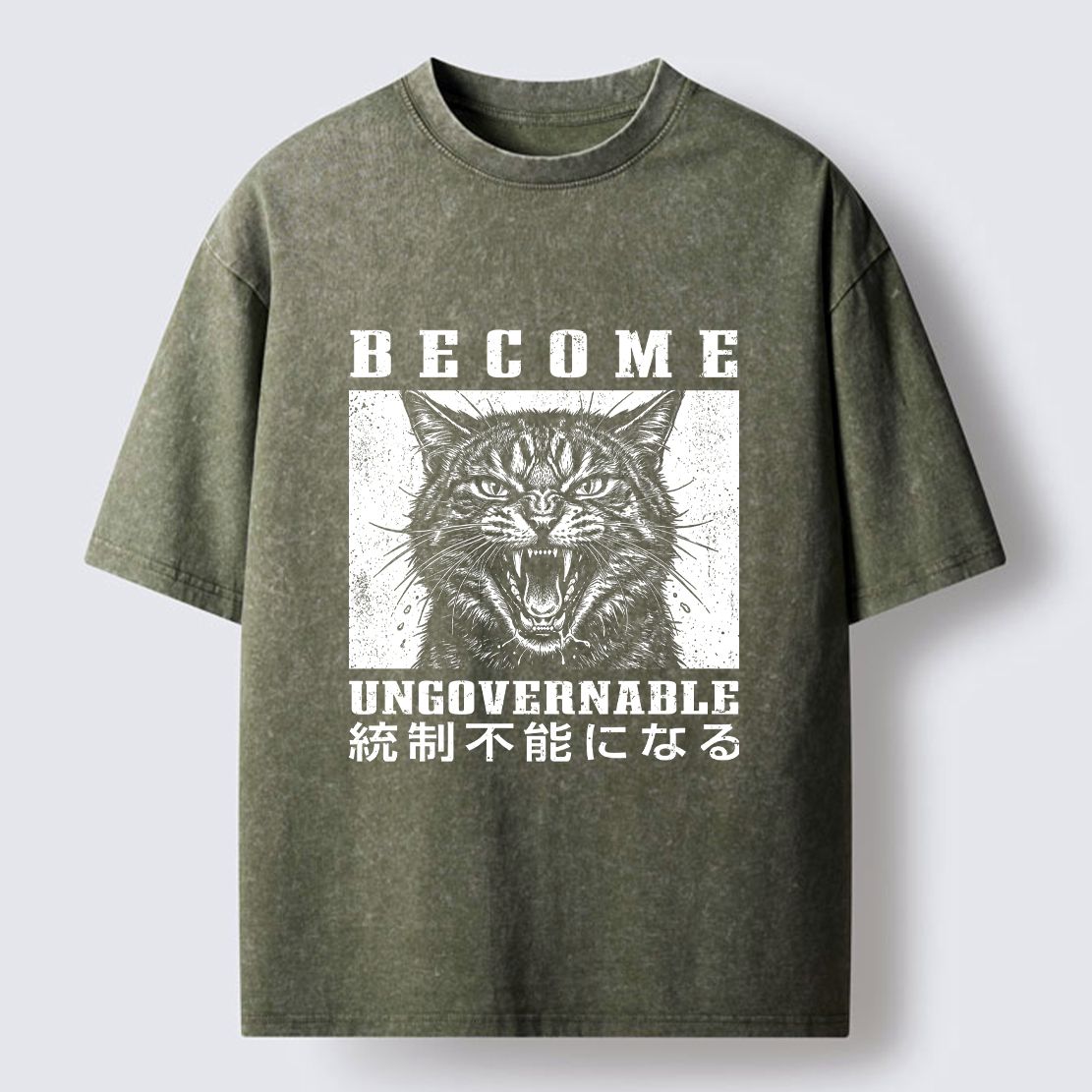 Unisex Cat T-Shirt Casual Summer Gift Idea