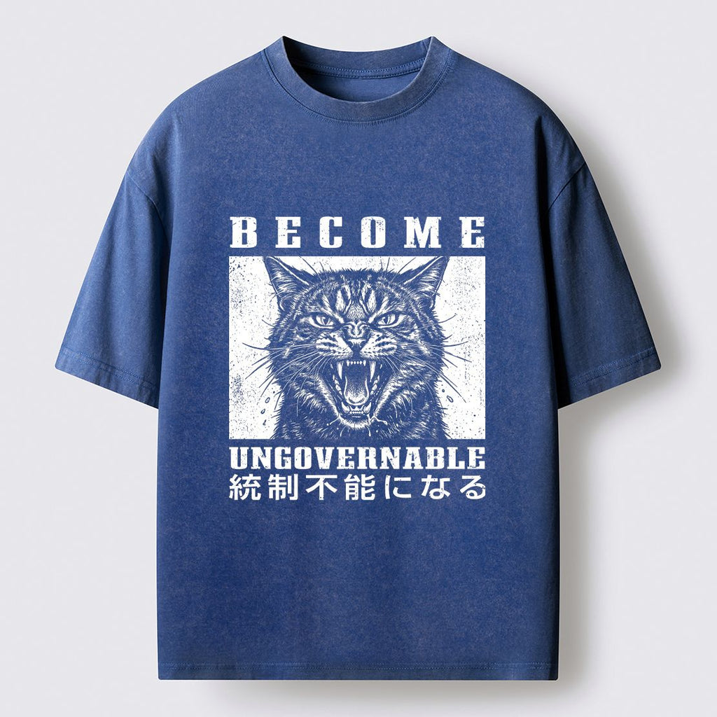 Unisex Cat T-Shirt Casual Summer Gift Idea